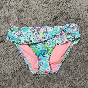 cute Lilly Pulitzer bathing suit bottoms, just have way to many!